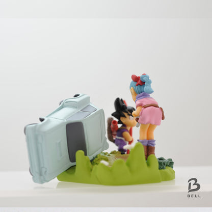 Dragon Ball Z Bulma Goku Capsule Collection Figure Toy MegaHouse Japan Anime