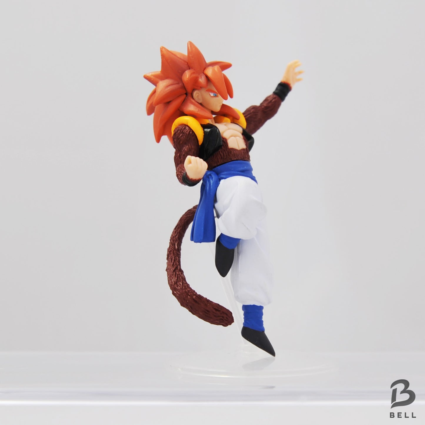 DRAGON BALL Son Goku Super Saiyan GT Figure Gogeta HG Bandai Japan RARE Gasha
