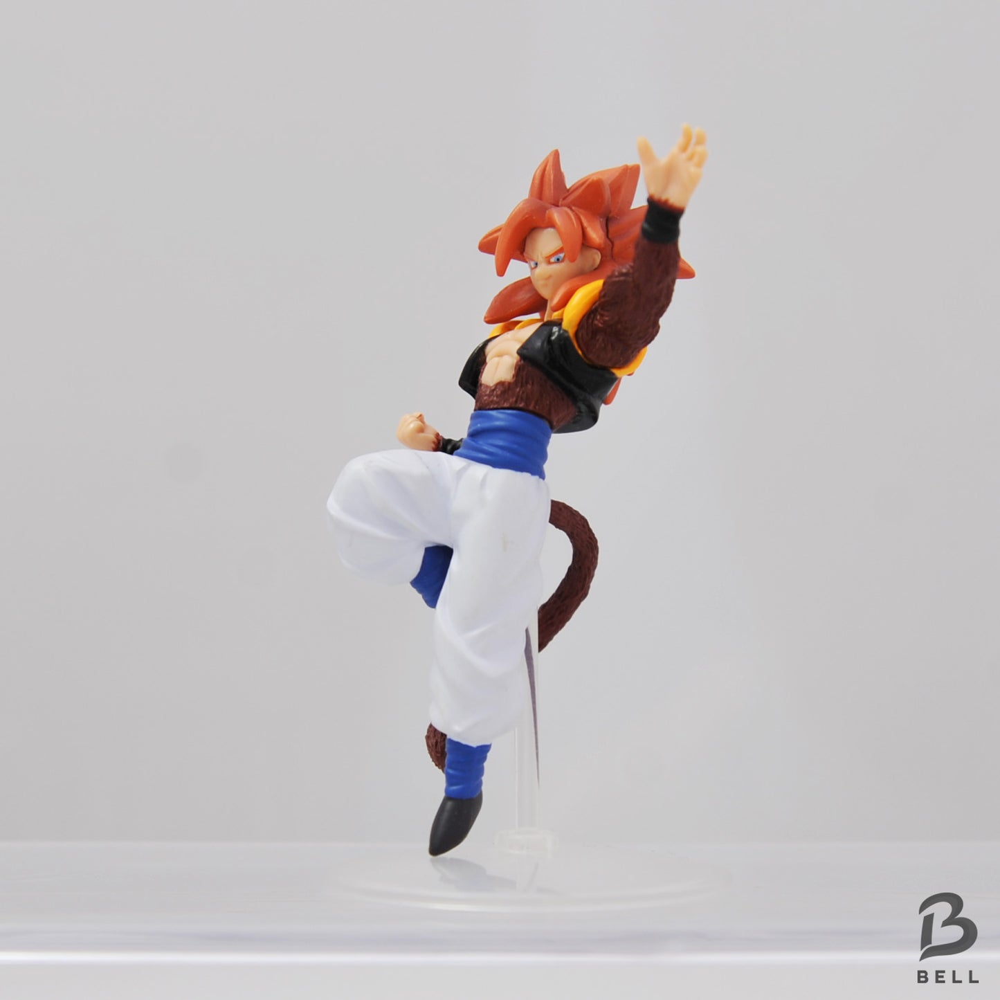 DRAGON BALL Son Goku Super Saiyan GT Figure Gogeta HG Bandai Japan RARE Gasha