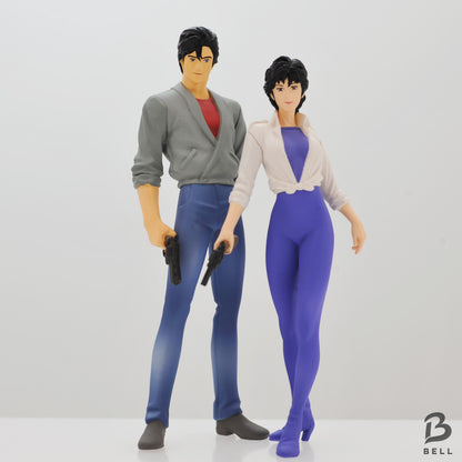 CITY HUNTER RYO SAEBA & KAORI MAKIMURA FIGURE STATUE NEW Japan anime SUNRISE