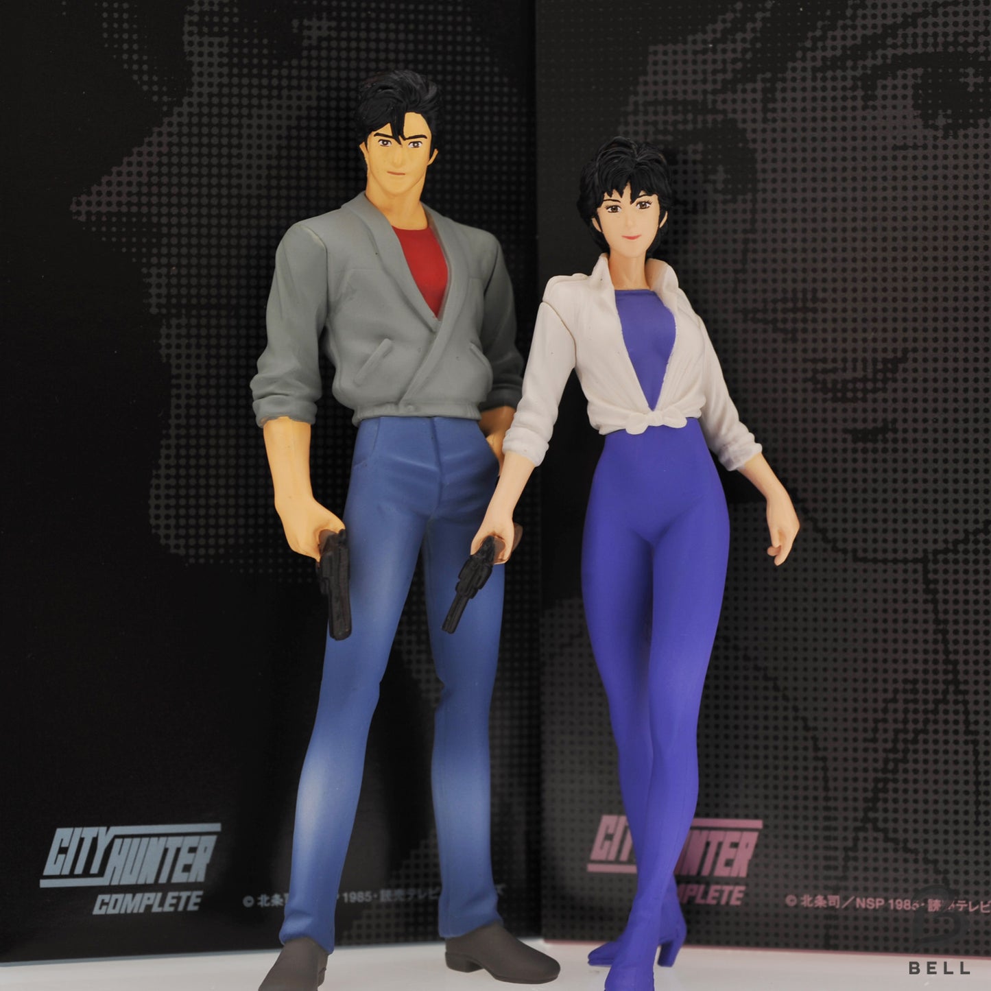 CITY HUNTER RYO SAEBA & KAORI MAKIMURA FIGURE STATUE NEW Japan anime SUNRISE