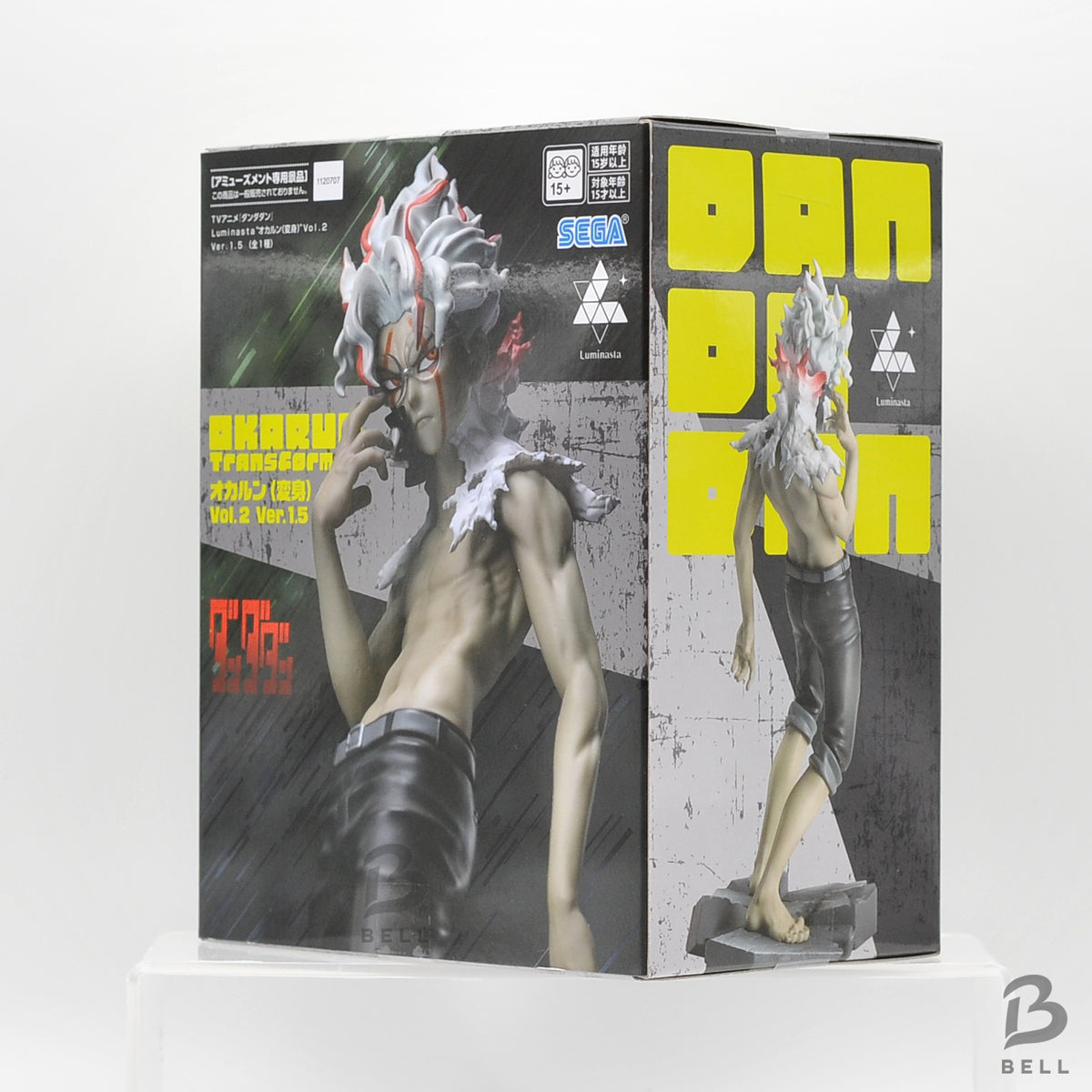 Dandadan Luminasta Okarun Transformed Figure set Ver.1.5 Vol.2 SEGA Chokonose