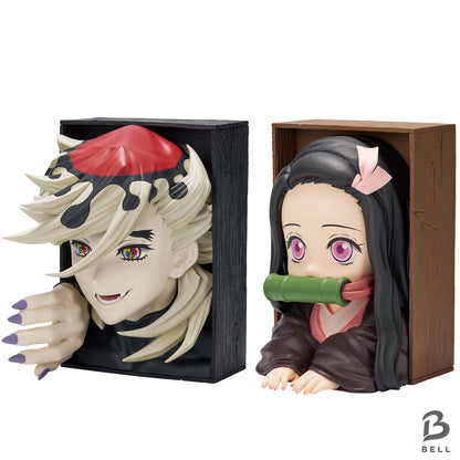 Demon Slayer Kimetsu no Yaiba HYOKOFIG Nezuko Kamado & Doma Figure Set Banpresto