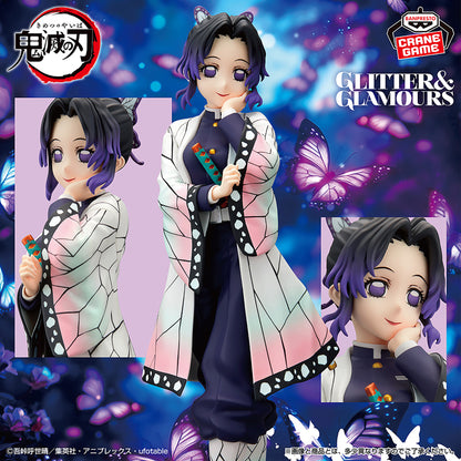 Demon Slayer Kimetsu no Yaiba GLITTER & GLAMOURS Shinobu Kocho Figure JAPAN BNIB