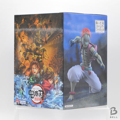 Demon Slayer Kimetsu no Yaiba Noodle Stopper Figure Akaza Battle Ver. FuRyu