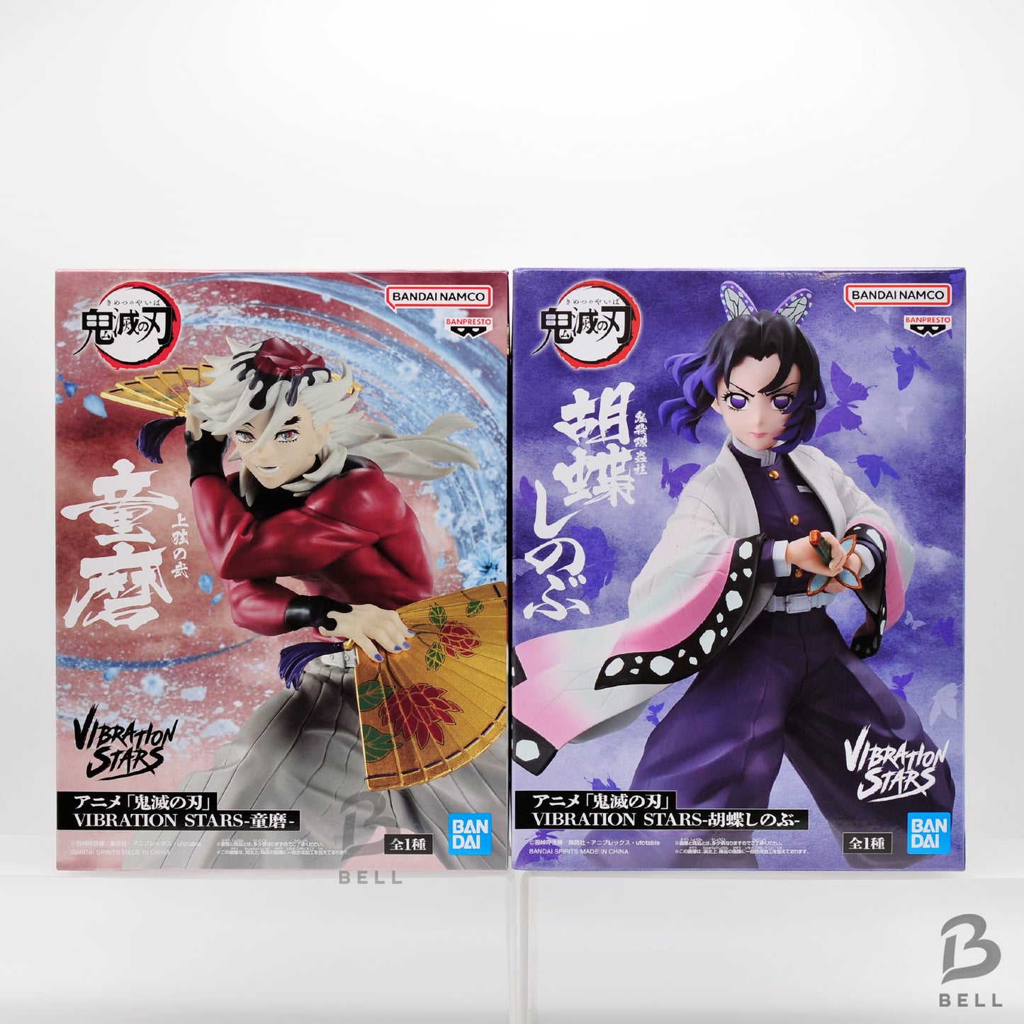 Demon Slayer Kimetsu no Yaiba VIBRATION STARS Douma & Shinobu Kocho Figure Set