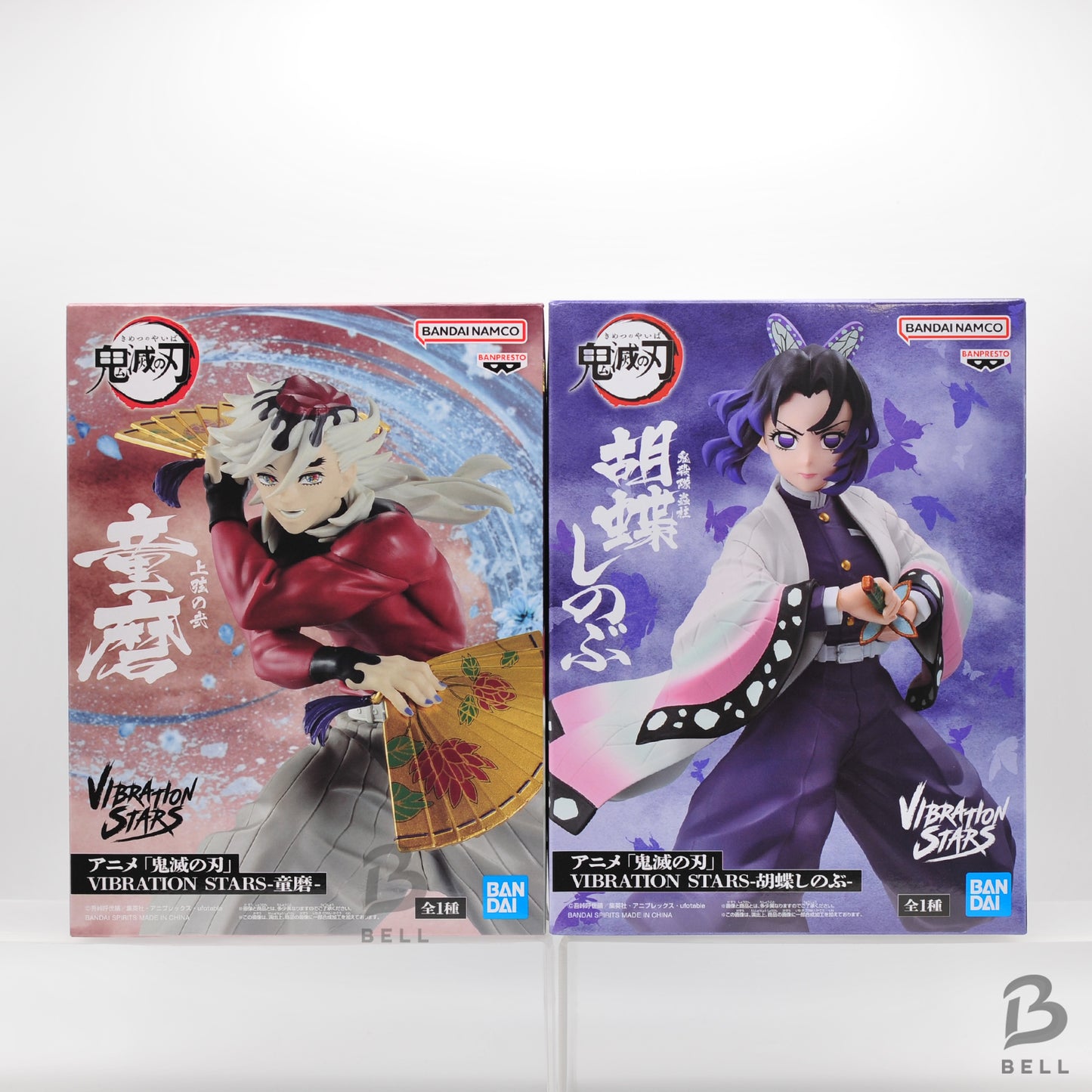 Demon Slayer Kimetsu no Yaiba VIBRATION STARS Douma & Shinobu Kocho Figure Set