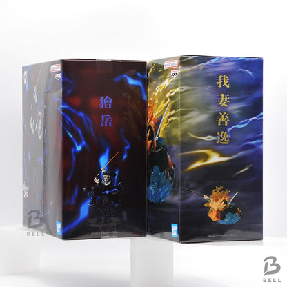 New Demon Slayer Kimetsu no Yaiba VIBRATION STARS PLUS Zenistu & Kaigaku Figure