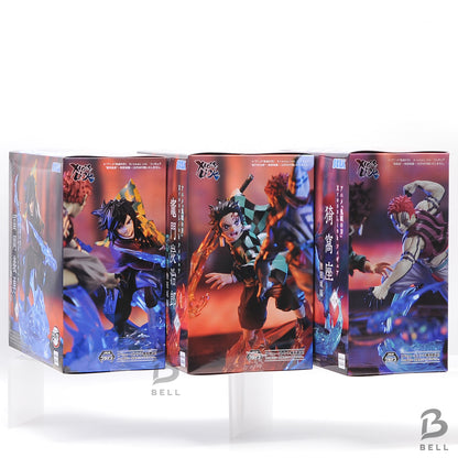 Demon Slayer kimetsu XrossLink Figure 3pc Set Tanjiro Giyu Akaza Infinity Castle