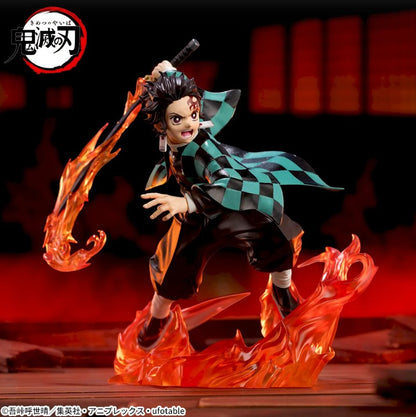 Demon Slayer kimetsu XrossLink Figure 3pc Set Tanjiro Giyu Akaza Infinity Castle