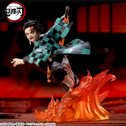 Demon Slayer kimetsu XrossLink Figure 3pc Set Tanjiro Giyu Akaza Infinity Castle