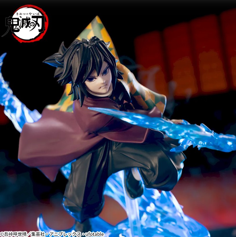 Demon Slayer kimetsu XrossLink Figure 3pc Set Tanjiro Giyu Akaza Infinity Castle
