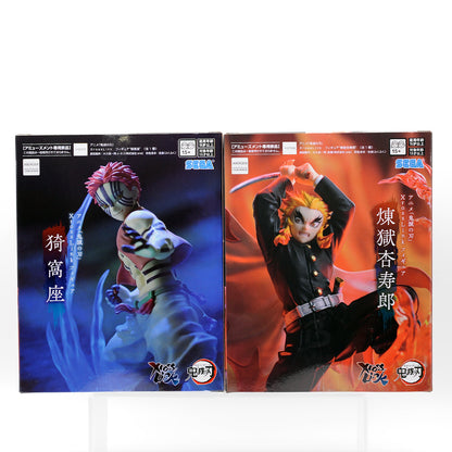 Demon Slayer XrossLink Figures Rengoku Kyojuro and Akaza Set of 2 Japan Anime
