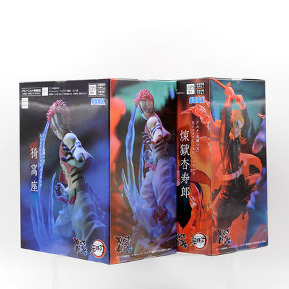 Demon Slayer XrossLink Figures Rengoku Kyojuro and Akaza Set of 2 Japan Anime