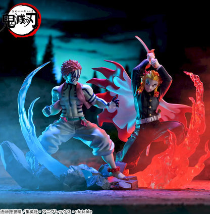 Demon Slayer XrossLink Figures Rengoku Kyojuro and Akaza Set of 2 Japan Anime
