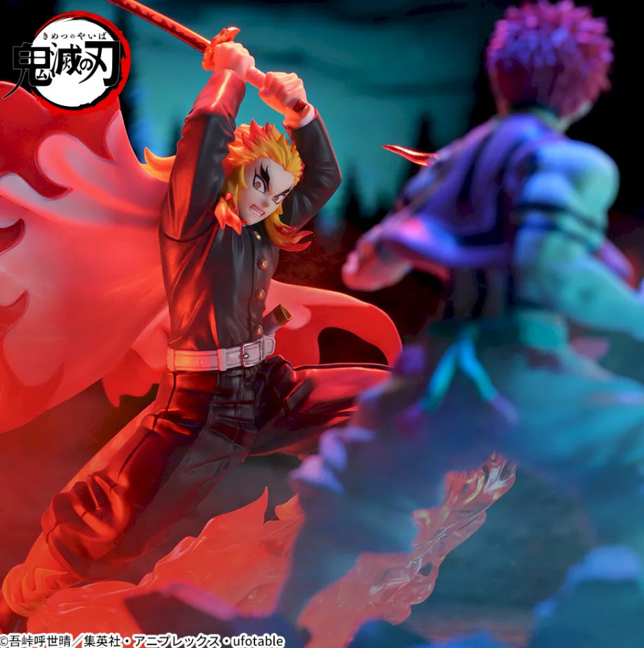Demon Slayer XrossLink Figures Rengoku Kyojuro and Akaza Set of 2 Japan Anime