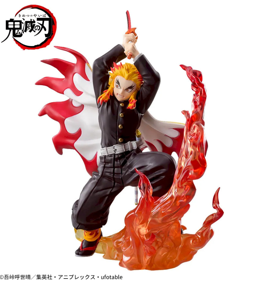 Demon Slayer XrossLink Figures Rengoku Kyojuro and Akaza Set of 2 Japan Anime