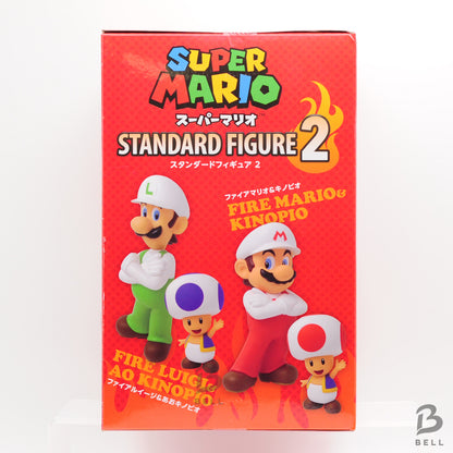 Super Mario Standard Figure Vol.2 Donkey Kong Mario & Toad set of 2 Japan GAME