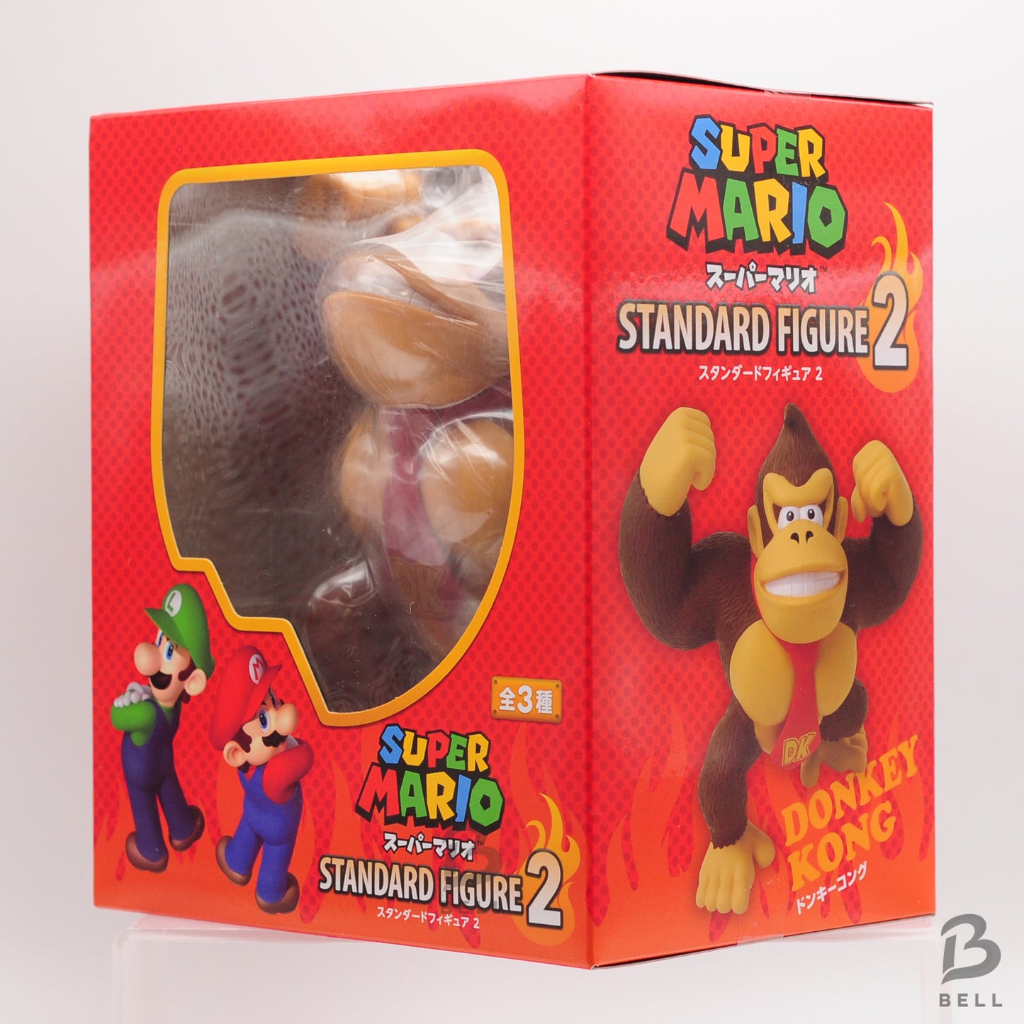 Super Mario Standard Figure Vol.2 Donkey Kong Mario & Toad set of 2 Japan GAME