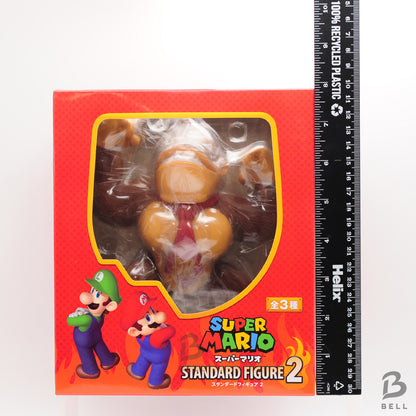 Super Mario Standard Figure Vol.2 Donkey Kong Mario & Toad set of 2 Japan GAME