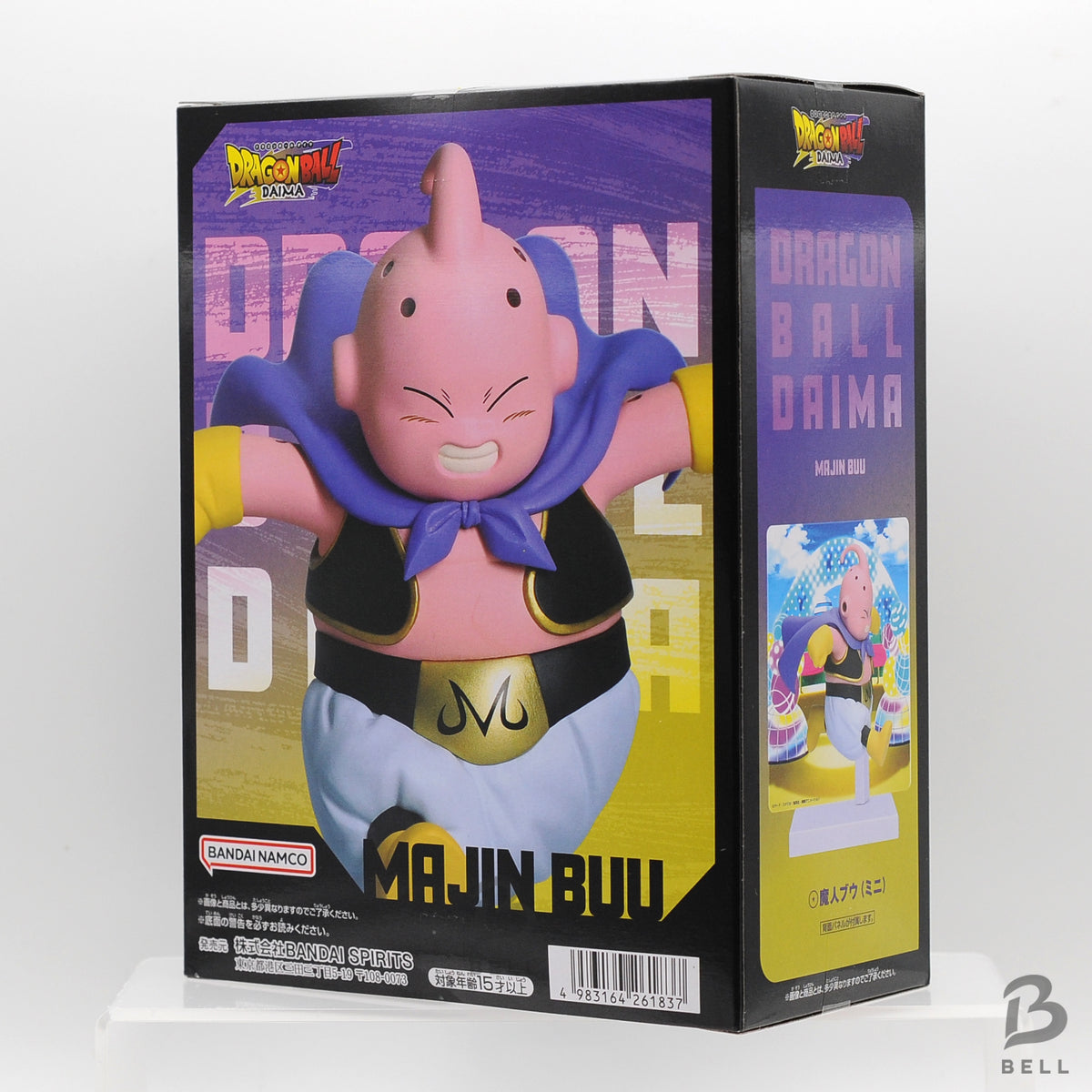 Dragon Ball DAIMA Mini Figure Set of 3 Goku Fat Buu Gomah With Panel Banpresto