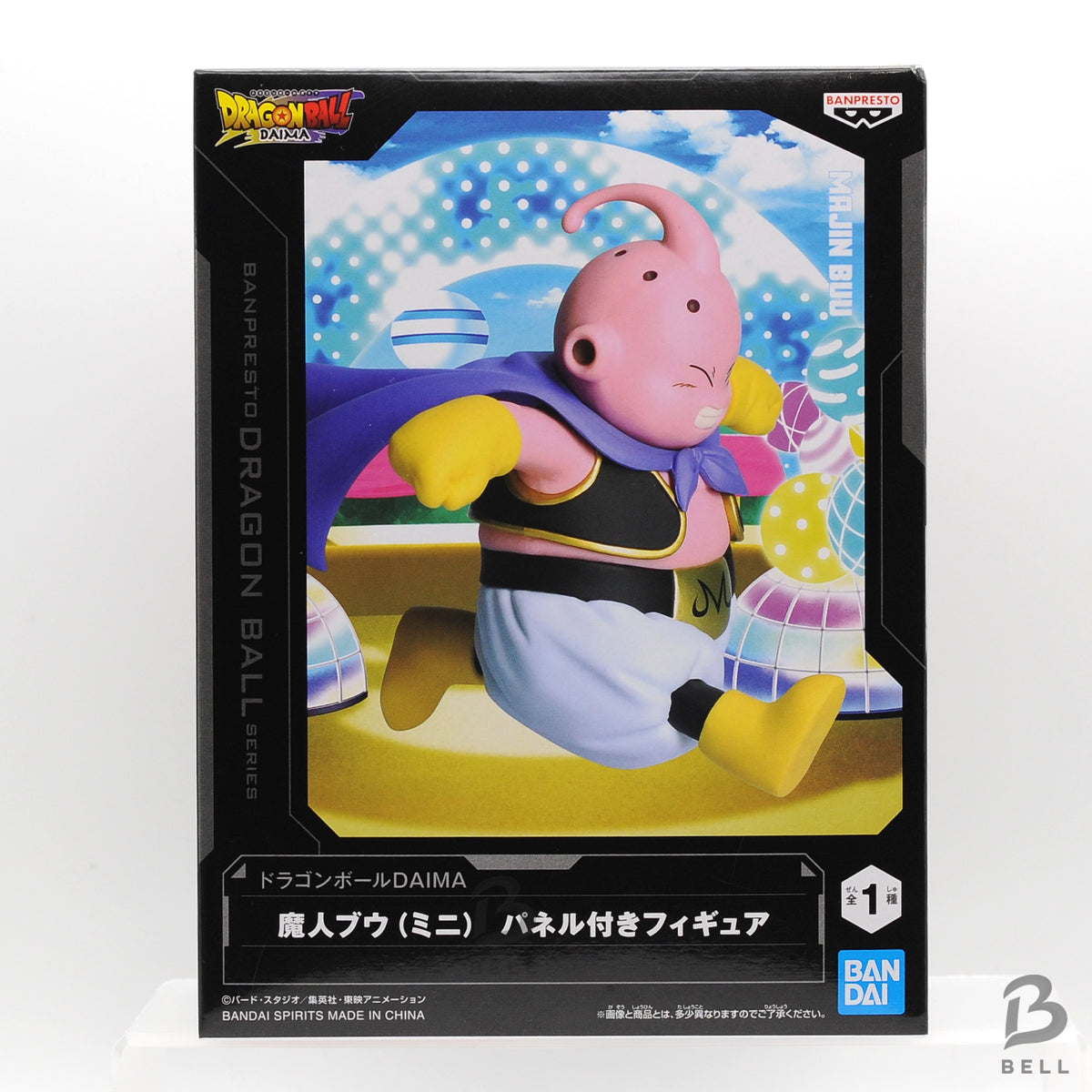 Dragon Ball DAIMA Mini Figure Set of 3 Goku Fat Buu Gomah With Panel Banpresto