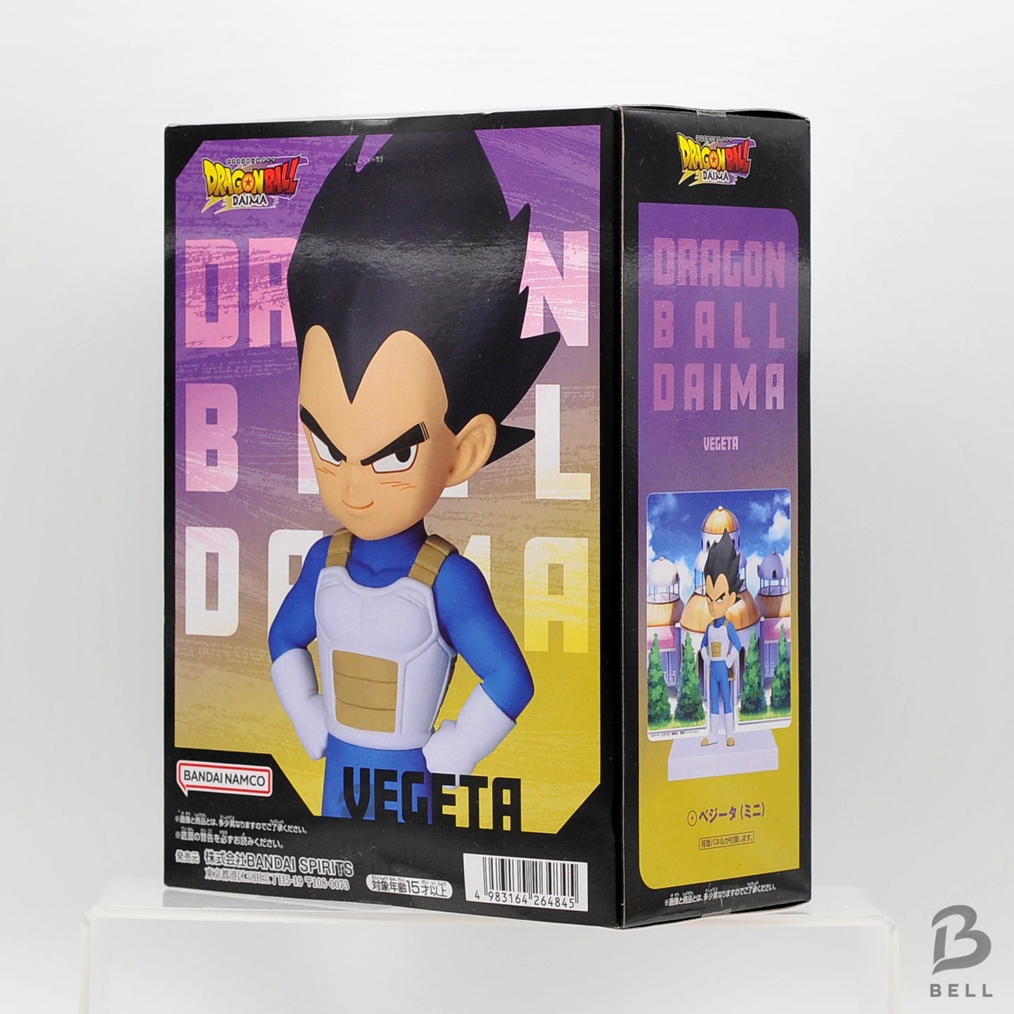Dragon Ball DAIMA Figure Mini  Vegeta  (Mini)  with Panel 3.5 inch Japan BNIB