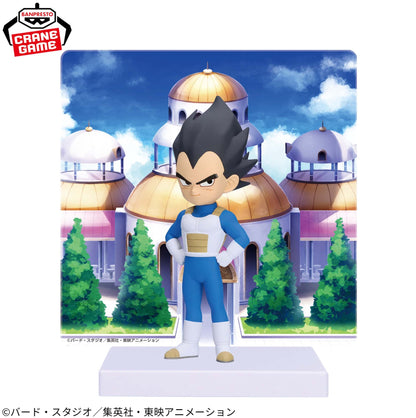 Dragon Ball DAIMA Figure Mini  Vegeta  (Mini)  with Panel 3.5 inch Japan BNIB