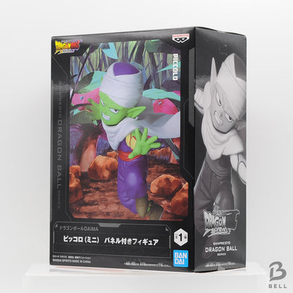 Dragon Ball DAIMA Piccolo Figure with Panel Bandai anime manga 80mm BNIB Japan