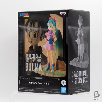 Dragon Ball History Box Bulma Diorama Figure  Anime Manga Japan BNIB BANPRESTO