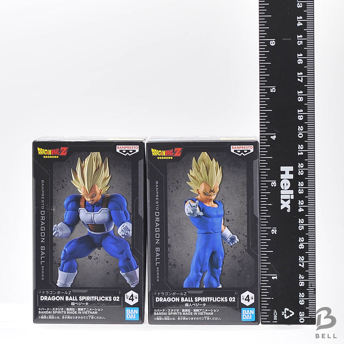 Dragon Ball SPIRITFLICKS 02 Vegeta Figure Banpresto Set of 2 Anime Japan New Box