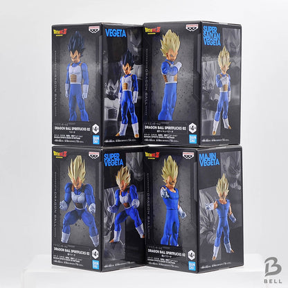 Dragon Ball SPIRITFLICKS 02 Vegeta Figure Banpresto Set of 4 Anime Japan New Box