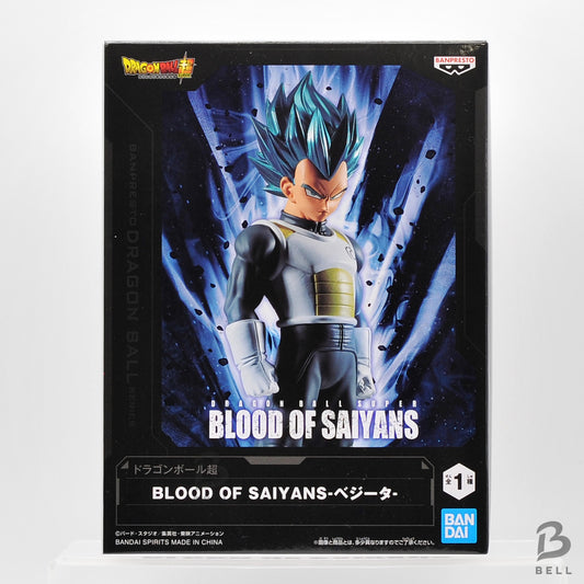 Dragon Ball Super BLOOD OF SAIYANS VEGETA Banpresto Official Figure Japan Anime