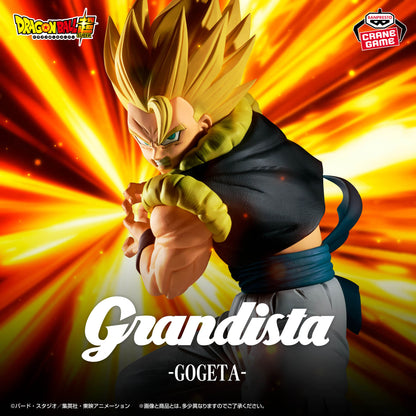 Dragon Ball Super Grandista Super Saiyan Gogeta Toy Figure Kamehameha Banprest