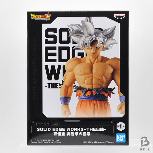 Dragon Ball Super SOLID EDGE WORKS-THE BATTLE- Son Goku Ultra Instinct Figure JP