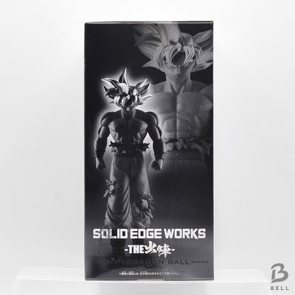 Dragon Ball Super SOLID EDGE WORKS-THE BATTLE- Son Goku Ultra Instinct Figure JP