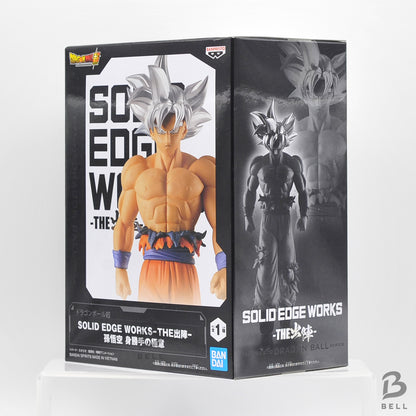 Dragon Ball Super SOLID EDGE WORKS-THE BATTLE- Son Goku Ultra Instinct Figure JP