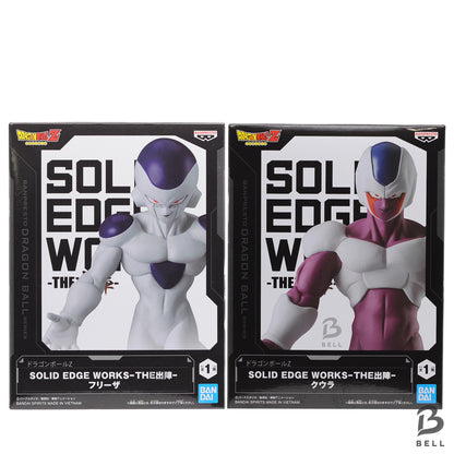 Dragon Ball Z Frieza & Cooler Solid Edge Works Figure Set Banpresto Japan New
