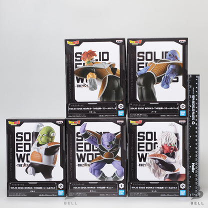 Dragon Ball Z Ginyu Force Figure Set of 5 Solid Edge Works BANPRESTO NEW