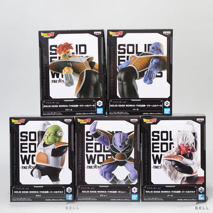 Dragon Ball Z Ginyu Force Figure Set of 5 Solid Edge Works BANPRESTO NEW