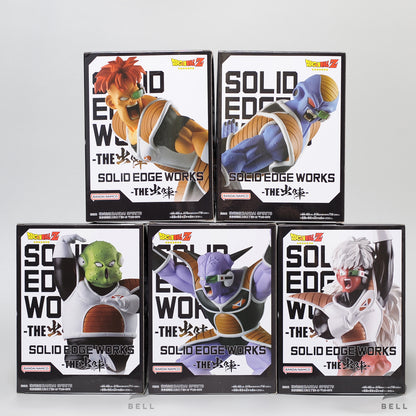 Dragon Ball Z Ginyu Force Figure Set of 5 Solid Edge Works BANPRESTO NEW