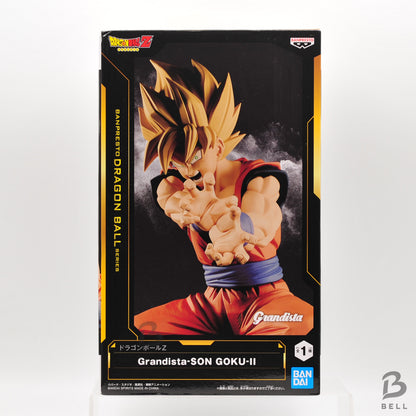 Dragon Ball Z Grandista SON GOKU II Super Saiyan Figure Banpresto Authentic BNIB