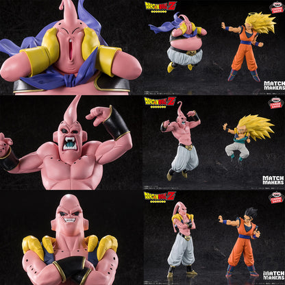 Dragon Ball Z MATCH MAKERS  Son Goku Son Gohan Gotenks VS Majin Buu Figure  Set