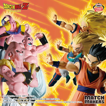 Dragon Ball Z MATCH MAKERS  Son Goku Son Gohan Gotenks VS Majin Buu Figure  Set