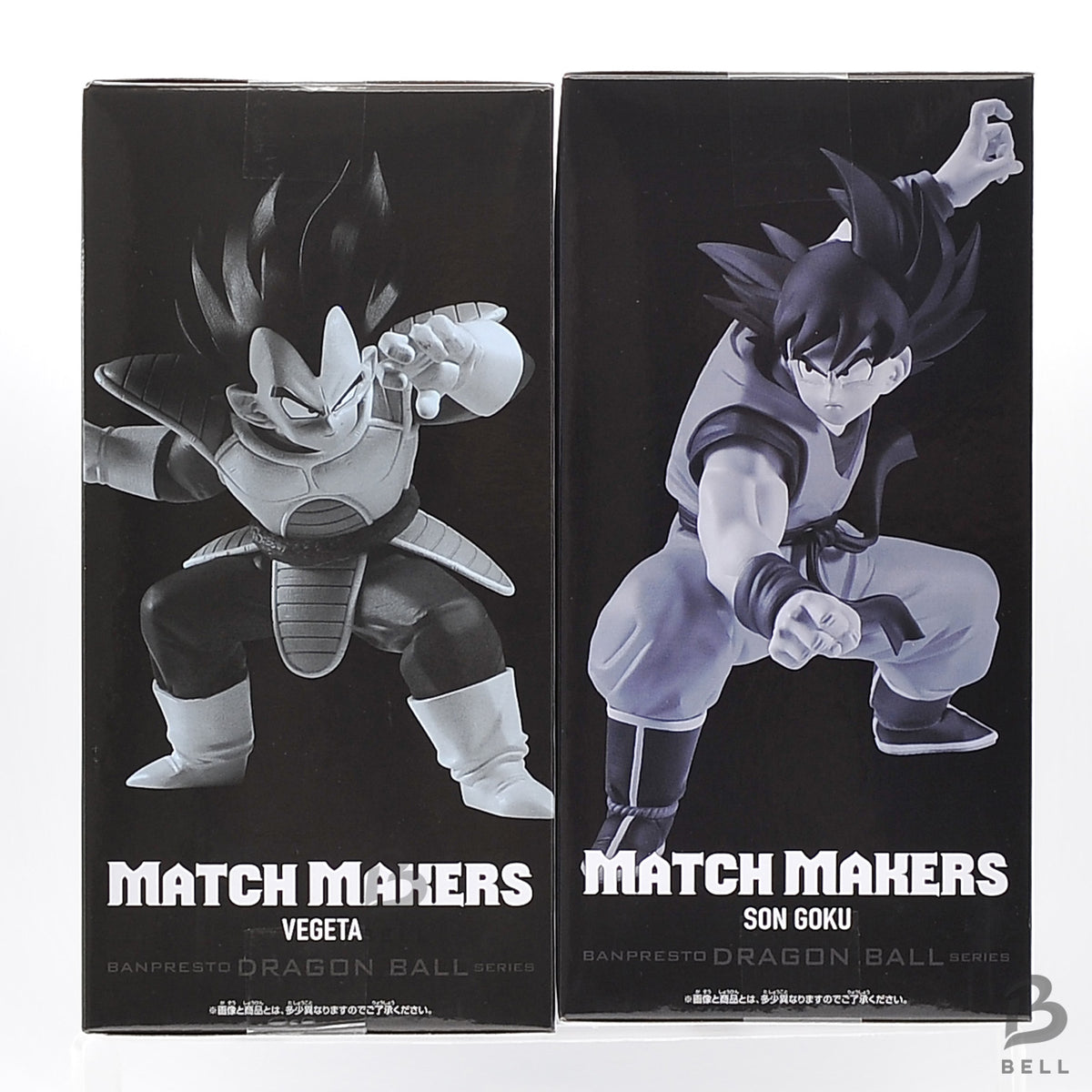 Dragon Ball Z MATCH MAKERS Son Goku VS Vegeta Figure Set Banpresto Official JP