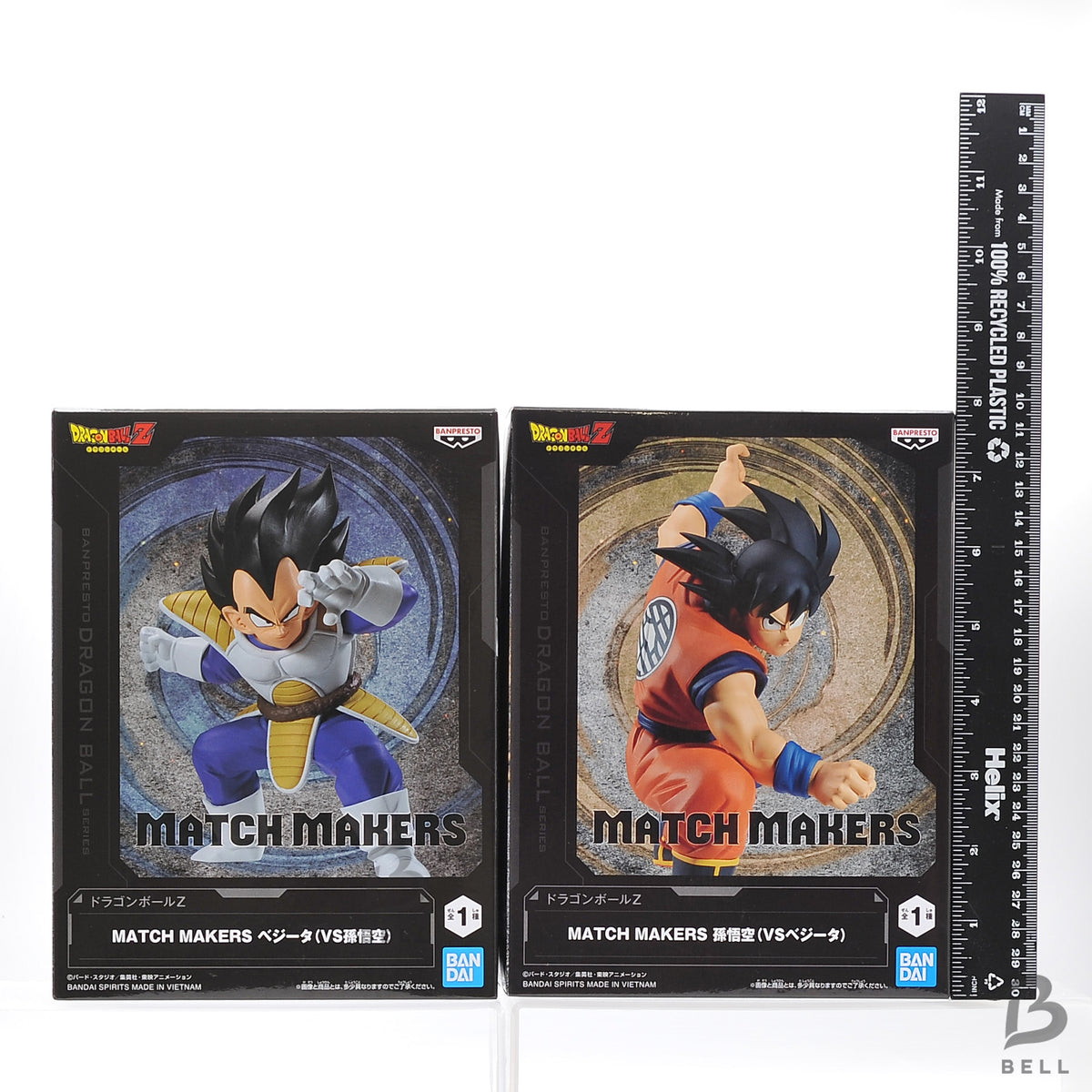 Dragon Ball Z MATCH MAKERS Son Goku VS Vegeta Figure Set Banpresto Official JP
