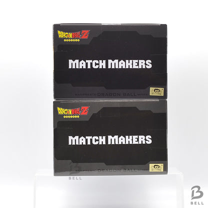 Dragon Ball Z MATCH MAKERS Son Goku VS Vegeta Figure Set Banpresto Official JP