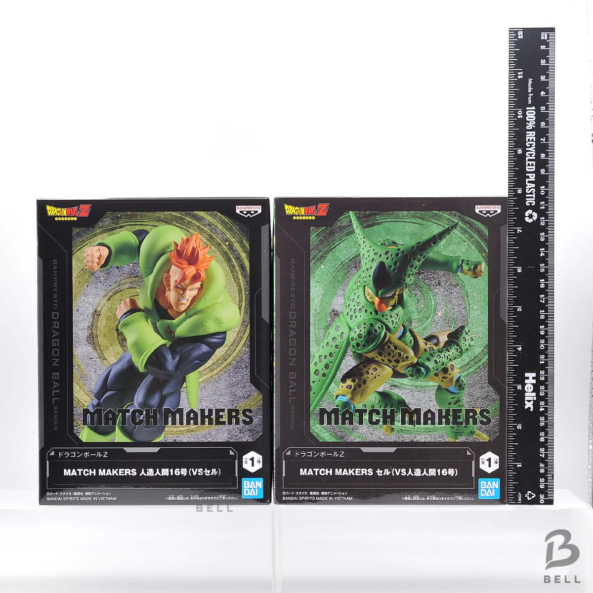 Dragon Ball Z Match Makers Android 16 VS Cell Banpresto Anime Figure Japan New