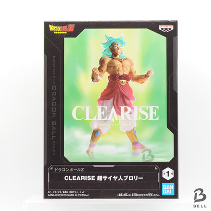 Dragon Ball Z CLEARISE Super Saiyan Broly Figure CLEARISE Anime Japan Sealed