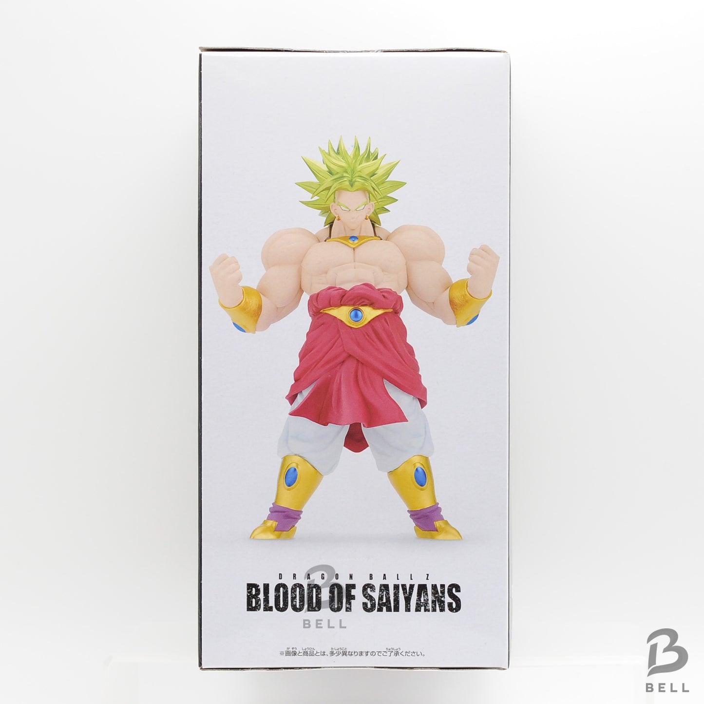 Dragon Ball Z Super Saiyan Broly PVC Figure BLOOD OF SAIYANS Japan Anime Sealed
